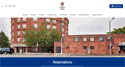 Desktop Screenshot of bestwesternboston.com